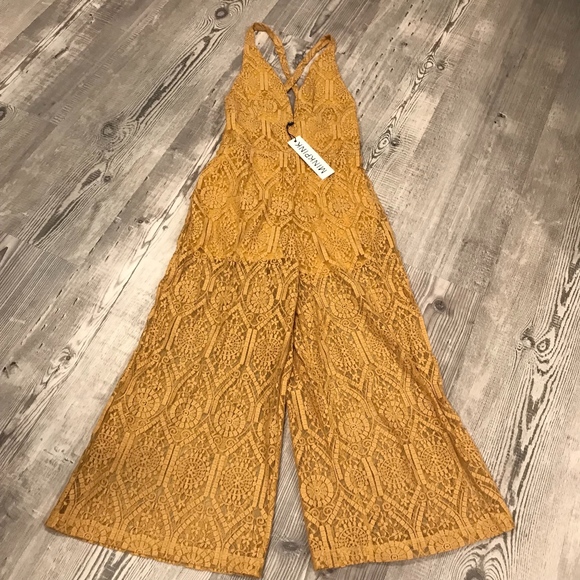 MINKPINK Pants - SALE MinkPink Lace Jumpsuit